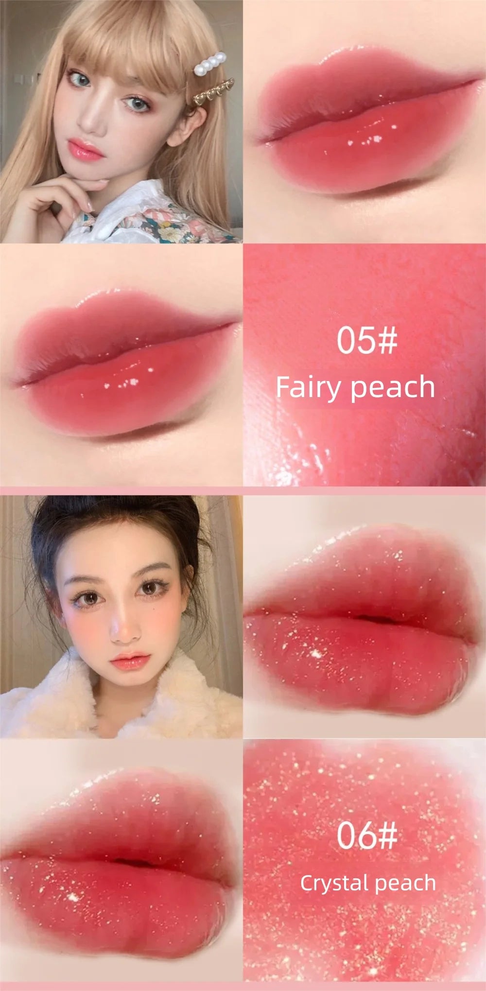 Mini 10 Colors Liquid Lip Gloss Set Waterproof Non-Stick 24-Hour Long Lasting Velvet Matte Lipstick Cosmetic Makeup Care