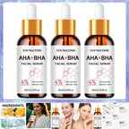 Exfoliating Face Peel Serum AHA + BHA Facial Skin Care Anti-aging Wrinkle Moisturizing Whitening Firming Skin Essence Shrink Po