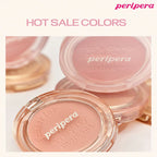 Single Color Blush Palette, Matte Fine Powder Cheek Blush, Non-Cakey, Long-Lasting, Nude Makeup, K-Beauty Cosmetic