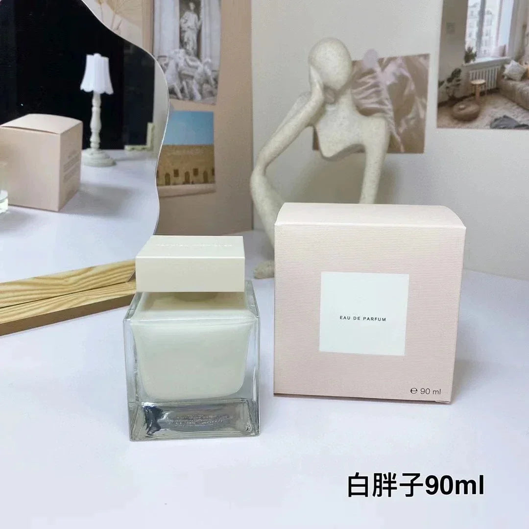 90ml Women Perfume Long Lasting Woody Floral Eau De Parfum EDP Pure Musk Extract Women's Everyday Essential Perfume Gift