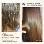 Keratin Hair Mask Magical 5 Second Frizzy Soft Smooth Repair Damage Hyaluronic Acid Conditioner Shiny Deep Moisturize Hair Care