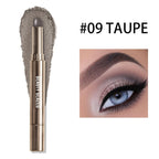 10 Color Double Ended Eye Shadow Stick With Sponge Brush Pearlescent Lasting Eyeshadow Pen Contouring Portable Makeup Cosmetics