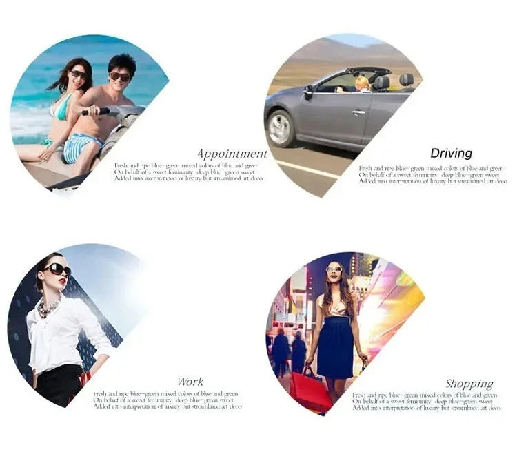 Luxury Sunglasses for Women Brand Design Full Star Sun Glasses Female Mirror Retro Square Ladies Eyewear UV400 Driving Shopping