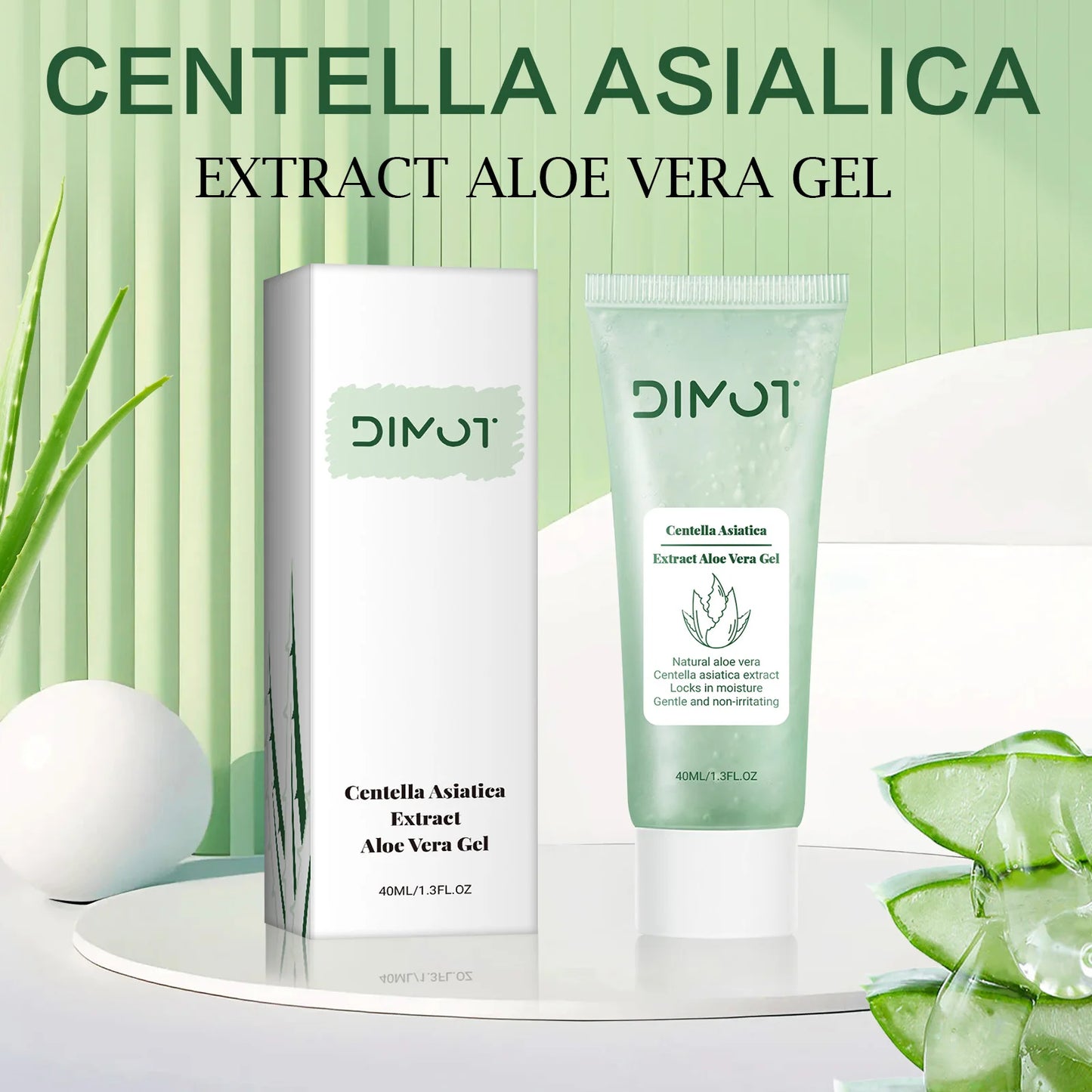 Moisturizing Aloe Vera Gel Wash Free Deep Nourishing Maintain Skin Aloe Vera Gum Refreshing Non Sticky Facial Care Facial Cream