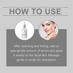 Brightening Hydrating Face Serum for Sensitive Skin 30ml Anti Aging Essence Reduces Dark Spots Acne Marks Lines Fast Absorbing