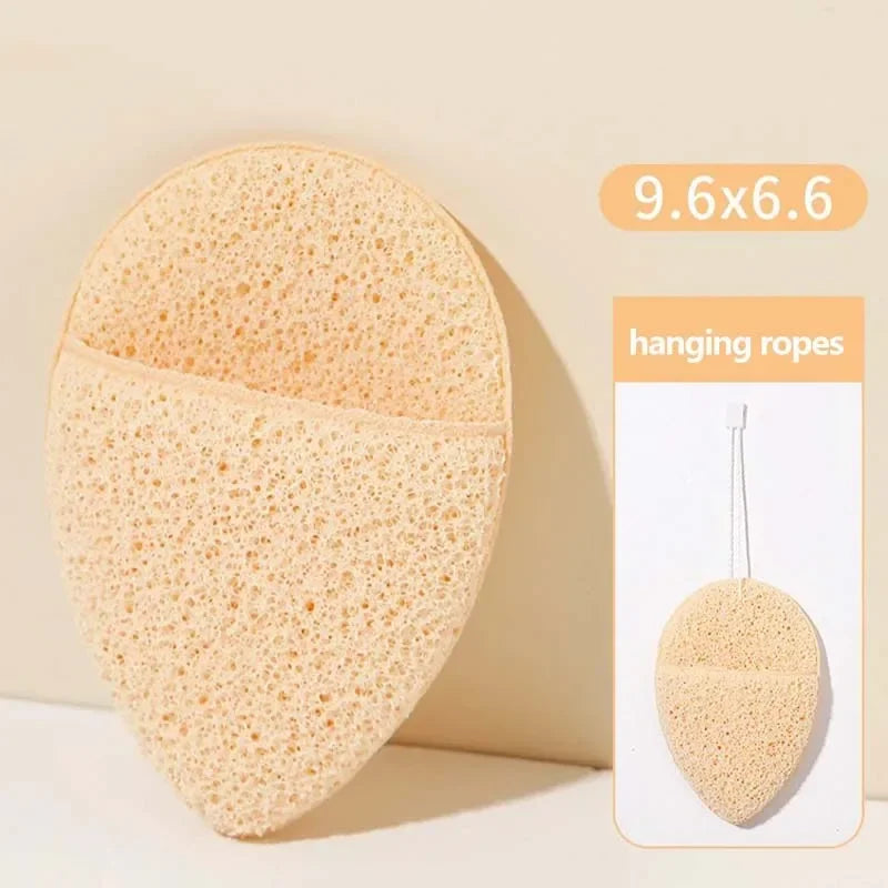 1PC Face Wash Cleansing Puff Soft Cosmetic Sponge Deep Facial Cleansing Mask Makeup Remover Cosmetic Puff Reusable Clean Tool