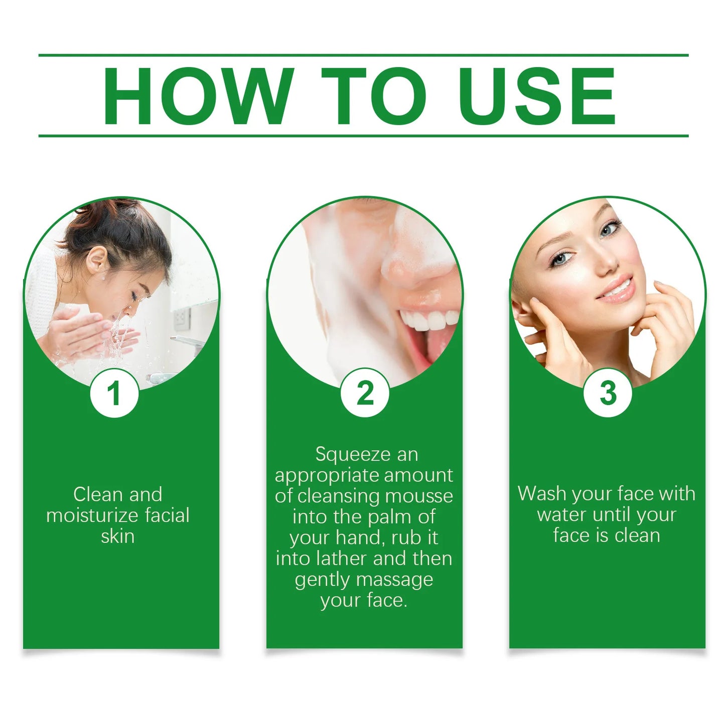 Aloe Vera Cleanser Moisturizing Oil Control Gentle Cleansing Skin Brightening Rejuvenation Unclog Pore Hyaluronic Acid Face Wash