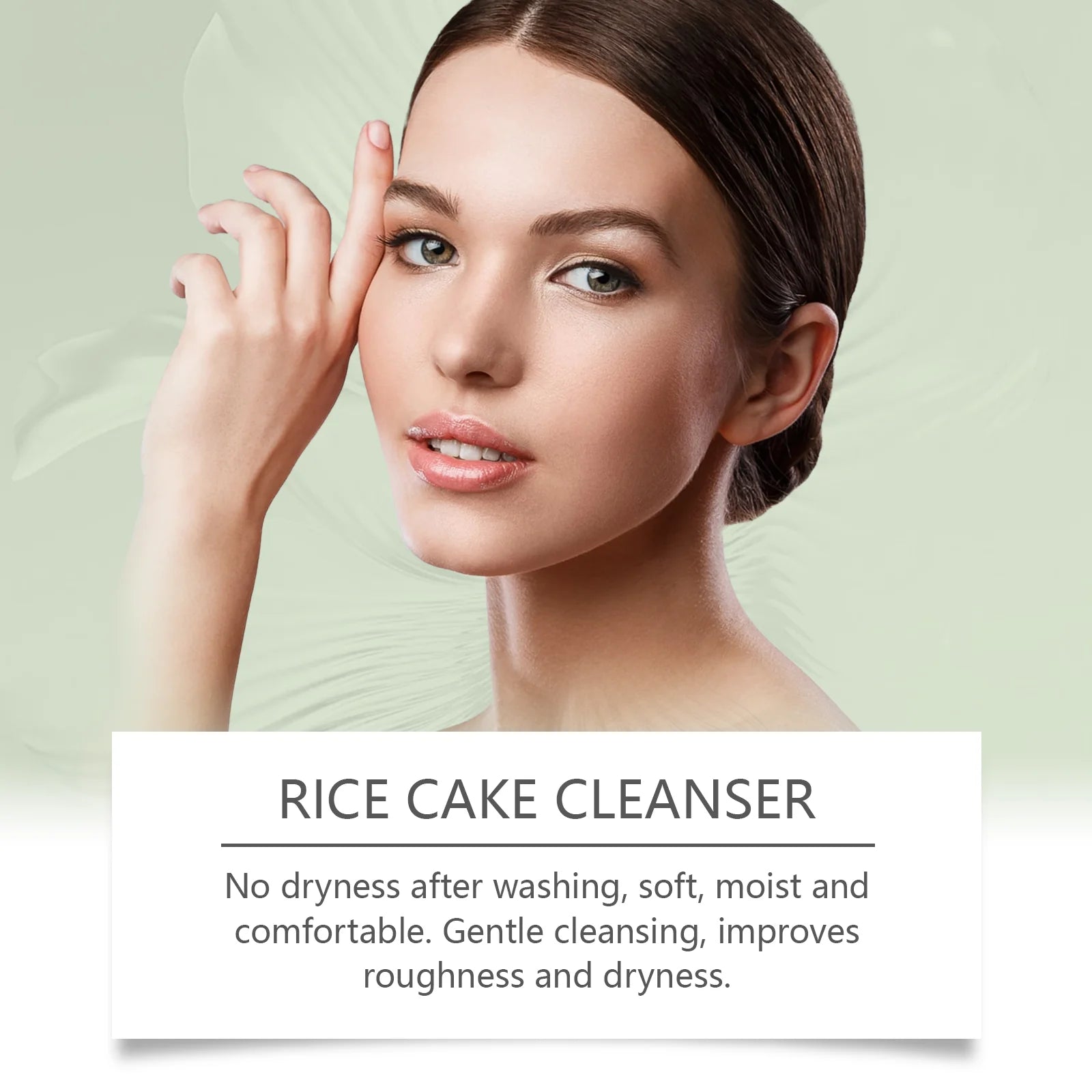 Green Tea Salicylic Acid Facial Cleanser Cleansing Pore Refining Hydrating Blackhead Removal Oil Control Non-Drying Face Wash