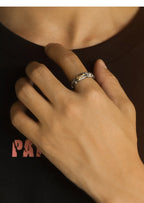 Men's Unique Ring Men's "Wishing Stone" Self-discipline Ring Trendy Brand Jewelry Boys' Ring Wholesale