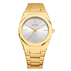 Luxury unique watches for men alloy steel with quartz watches simple line dial business party men watches fashion men's watches