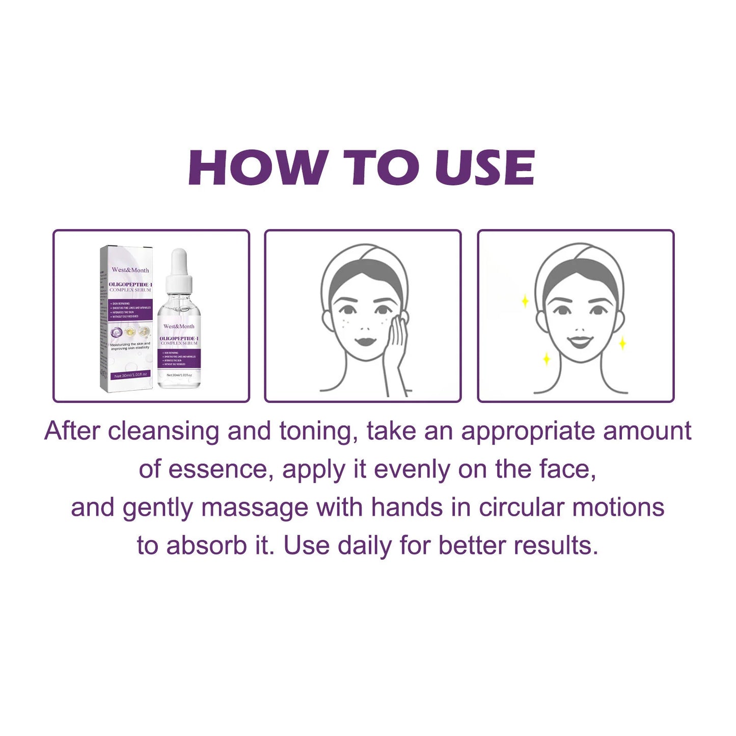 Remove Wrinkles Face Serum Anti Aging Firming Lifting Moisturizing Fade Fine Lines Whitening Smoothing Brightening Face Essence