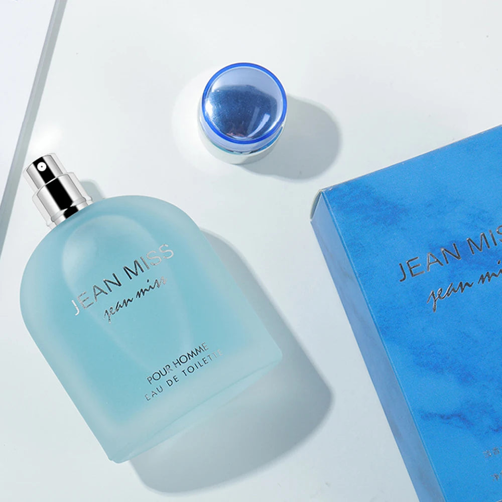100ml Light Blue Eau De Parfum Pour Homme Lasting Orange Fougere Scent Spicy Woody Notes Charming Perfume for Men Dupes