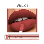 O.TWO.O 12 colors High Quality Velvet Matte lipstick Long Lasting Lips Makeup Waterproof Easy to Wear Matte Liquid Lip Gloss