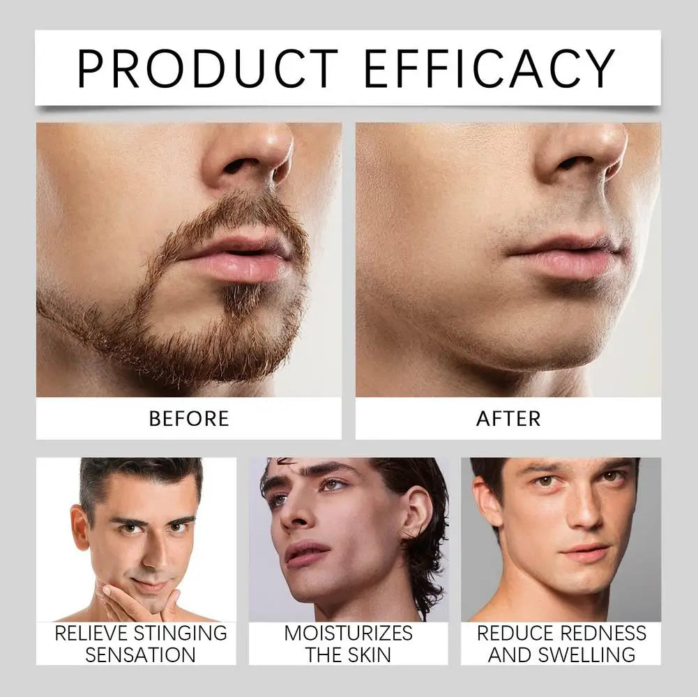 Men's After shave Spray Deep Moisturizing Hydrate Groomed Repair Soothing Damaged Beard Care Men's After Shave Spray