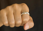 Men's Unique Ring Men's "Wishing Stone" Self-discipline Ring Trendy Brand Jewelry Boys' Ring Wholesale