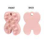 Silicone Shampoo Brush Head Scalp Massage Comb Hair Root Itching Clean The Scalp Thoroughly Body Massage Brush Bath Brush