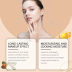 Moisturizing Liquid Foundation Even Skin Tone Cover Defects Brightening Skin Long Lasting Hydration Waterproof Makeup Cosmetics
