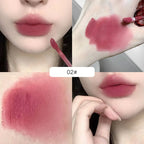 Artistic Soft Mist Mousse Lip Glaze Velvet Matte Lipstick Holding Makeup Not Easy to Sticky Cosmetics Lipstick