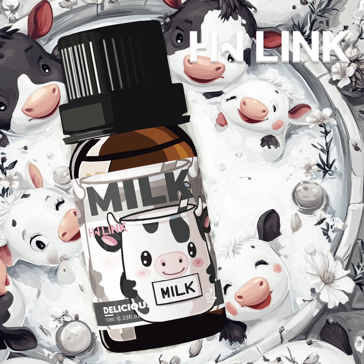 10ml Milk Essential Oils Milk Perfumes Skin Care Massage Body Oil Perfume Women Fragrance Oil For Candle,Soap Making,Humidifiers