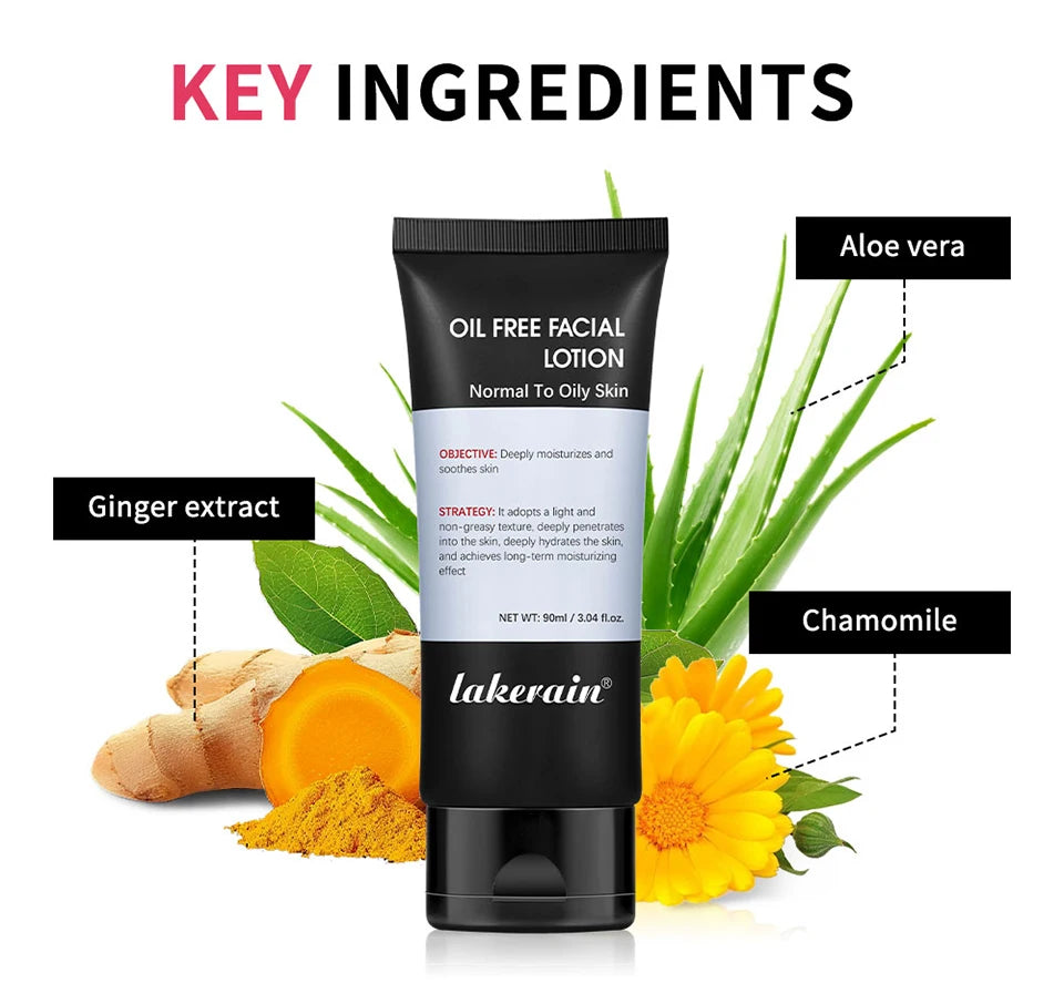 Men’s Hydrating Cream Oil Free Facial Lotion Moisturizer for Normal Oily Skin deeply moisturizing hydrating Skincare Firm skin
