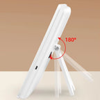 Makeup Mirror With 16 Leds Cosmetic Mirror With Touch Dimmer Switch Usb Or Battery Operated Stand For Tabletop Bathroom Travel