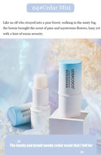 Solid Perfume, Portable Solid Balm, Long-Lasting Fragrances, Fresh and Elegant Female Solid Balm, Body Aroma Gifts for Women