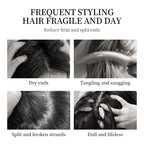 Keratin Hair Mask Magical 5 Second Repair Damage Frizzy Soft Smooth Shiny Hair Deep Moisturize Hair Treat Repair Hair Care Mask