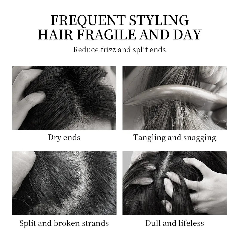 Keratin Hair Mask Magical 5 Second Repair Damage Frizzy Soft Smooth Shiny Hair Deep Moisturize Hair Treat Repair Hair Care Mask