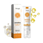 Sunscreen Cream Foundation Face Sun Block Isolation UV Protector Skin Refresh Moisturize Oil Control Waterproof Spf50+ Sunscreen