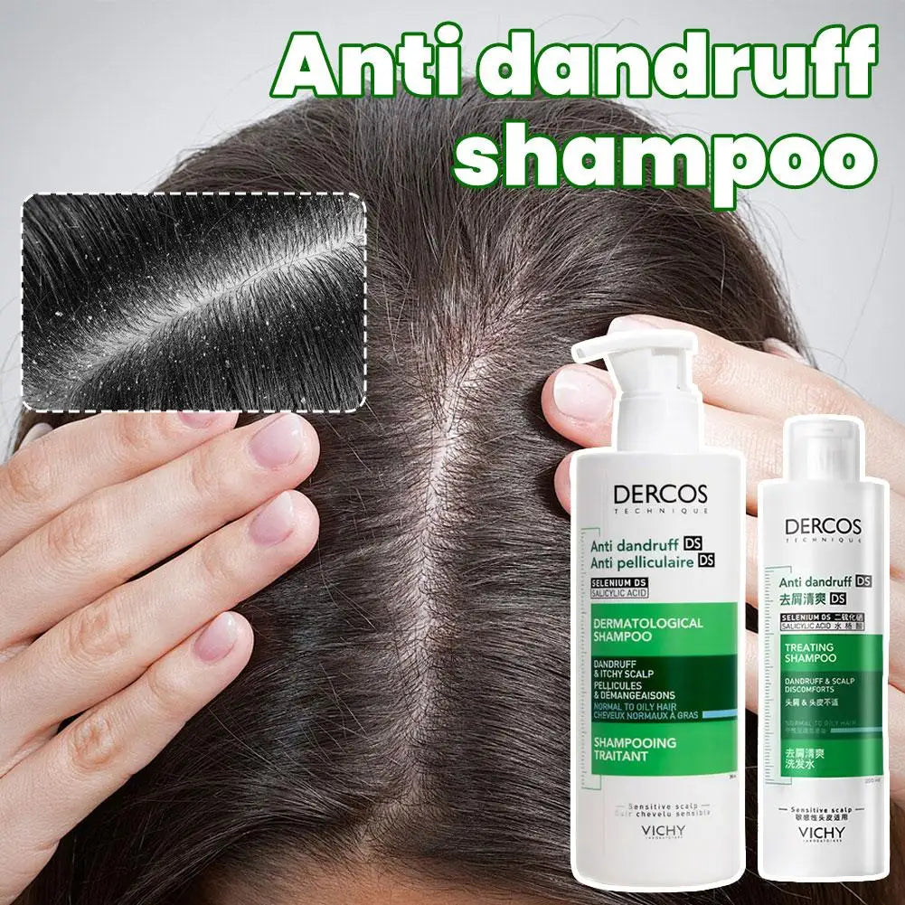 Silky Supple Shampoo Dandruff Clearing And Soothing Shampoo Professional Hair Care Clean Scalp and Improve Scalp Environment
