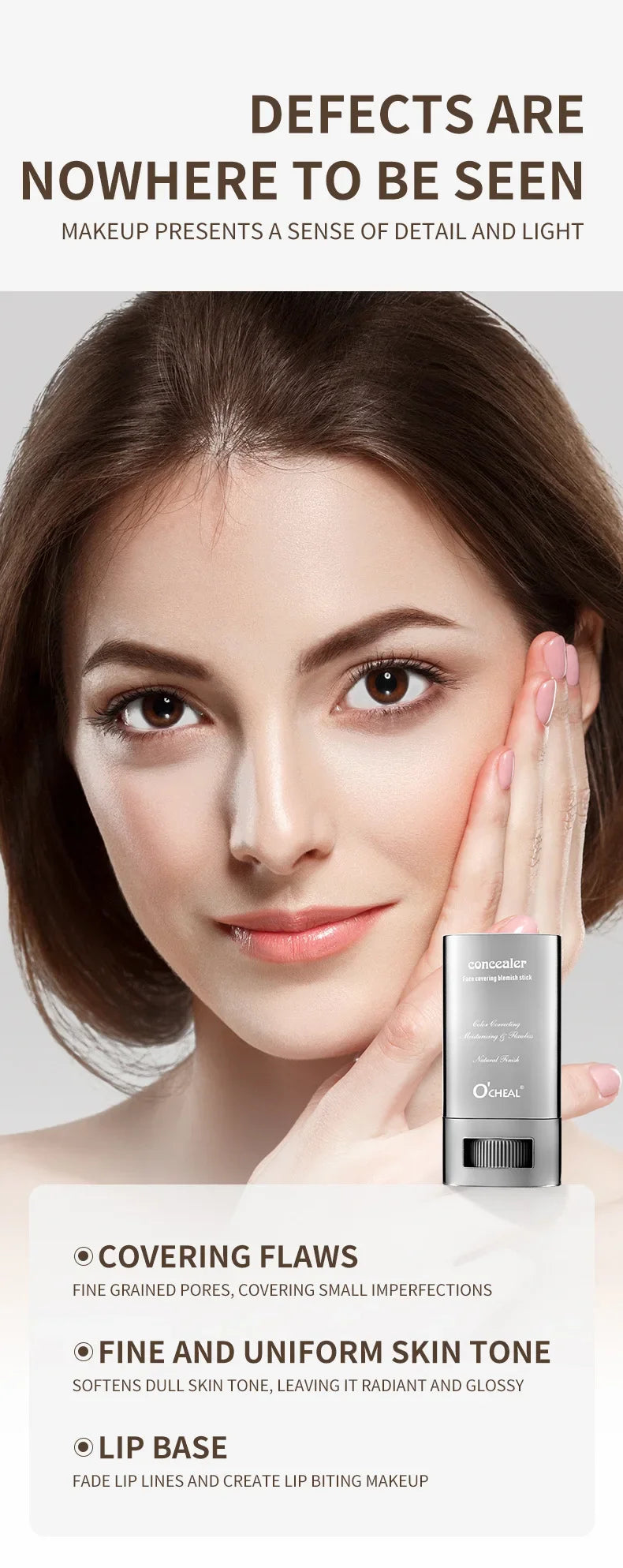 Face Foundation Contour Stick Long Lasting Waterproof Brighten Skin Concealer Pen Nose Contour Cream Contouring Beauty Makeup