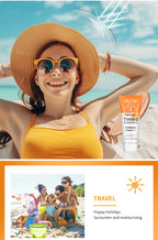 SPF40 Tinted Moisturizing VC Sunscreen Skin Protection Refreshing Makeup Sunscreen Cream UV Anti-aging Resistance Sunscreen