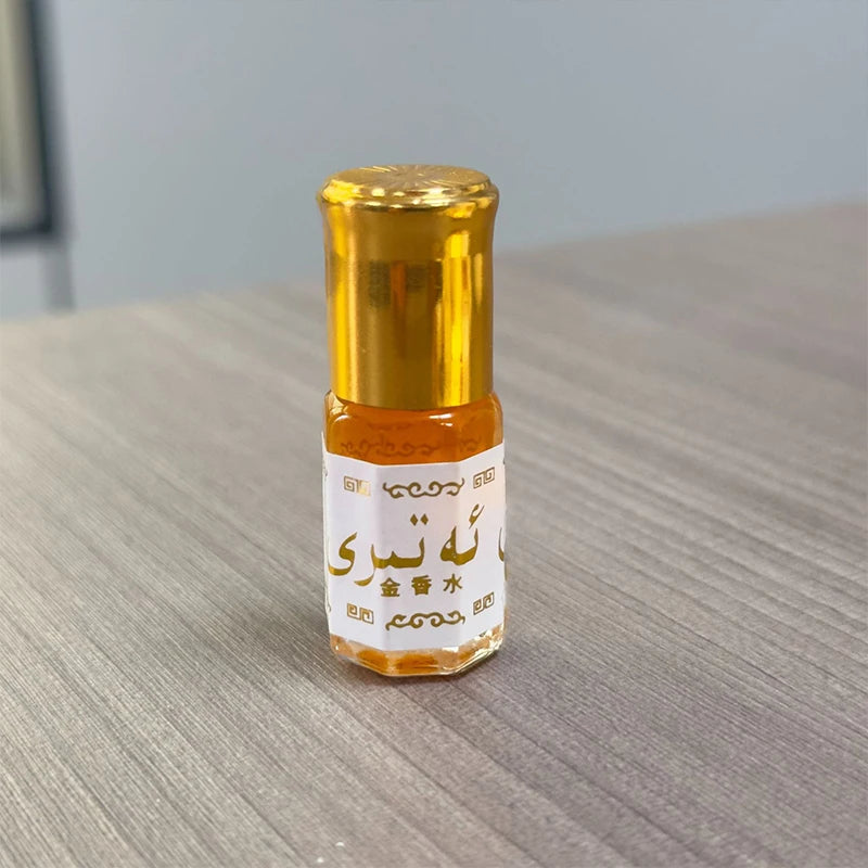 3ml Arabian Floral Perfume Natural Jasmine Rose Osmanthus Scent Eau De Toilette Unisex Fresh Longlasting Portable Roller Perfume