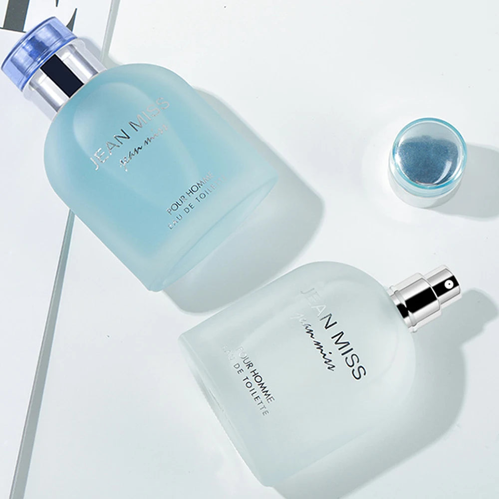 100ml Light Blue Eau De Parfum Pour Homme Lasting Orange Fougere Scent Spicy Woody Notes Charming Perfume for Men Dupes
