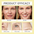 5 In 1 Serum Anti Aging Improve Firmness Remove Wrinkles Hydrating Dryness Brightening Smoothing Fade Dark Spots Facial Essence