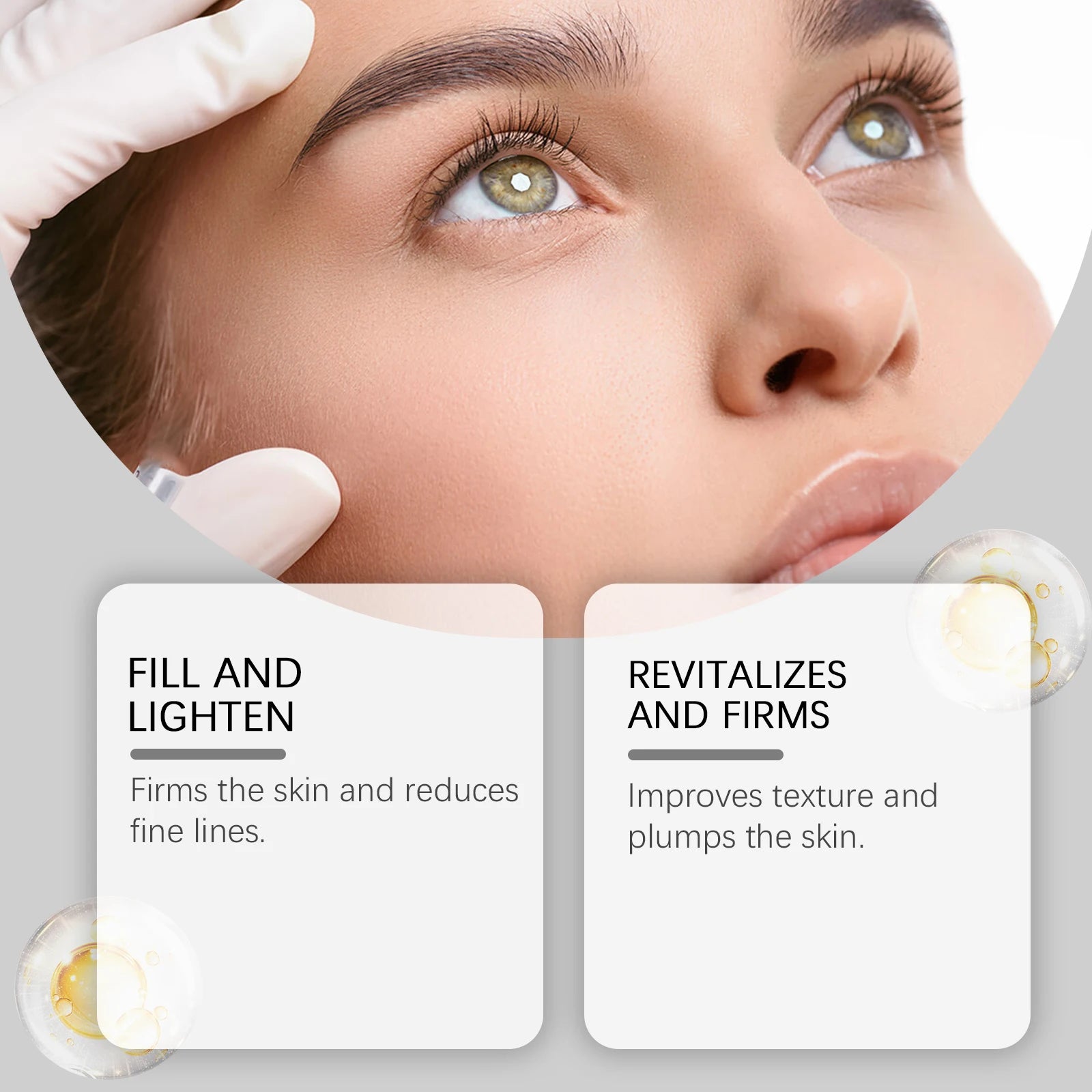 Brightening Hydrating Face Serum for Sensitive Skin 30ml Anti Aging Essence Reduces Dark Spots Acne Marks Lines Fast Absorbing