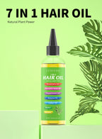 7 in 1 Hair Serum Oil Strengthen Root Smoothing Deep Nourishing Repair Frizzy Hair Product Hair Care Essence For Men Women 120ml