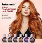Hair Glaze Super Gloss Color Conditioning Gloss Rinse Out Semi-Permanent Hair Gloss that Enhances Color Nourish and repair Easy