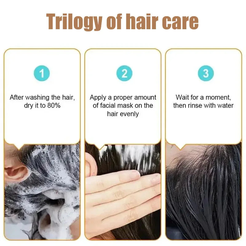 Hair Mask 5 Seconds Natural Repair Magical Hair Mask Prevent Dryness Split Ends Repair Damage Frizz Tangles Hair Conditioner