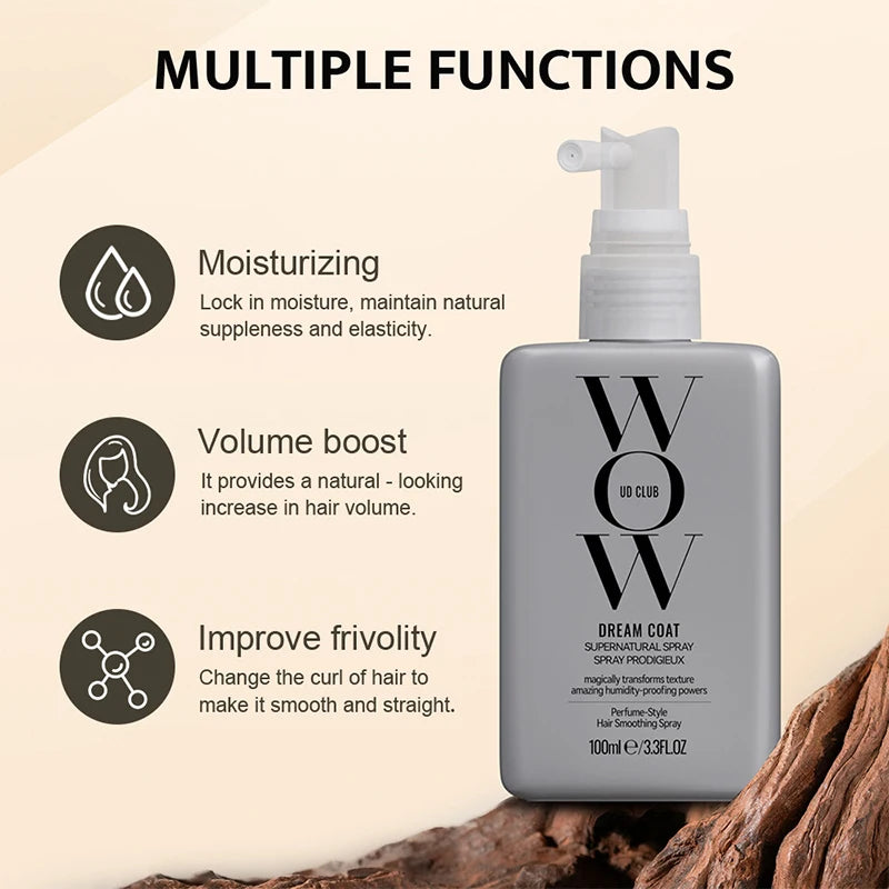 Super Soft Leave-In Conditioner Spray Hair Scalp Treatment Smoothing Straightening Shiny Repair Damaged Hair Care Hair Oil Spray