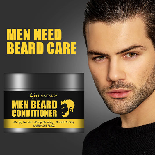 Men's Beard Softening Shaving Foam, Moisturizing & Hydrating Shave Cream for Gentle Beard Care & Smooth Shaving Experience