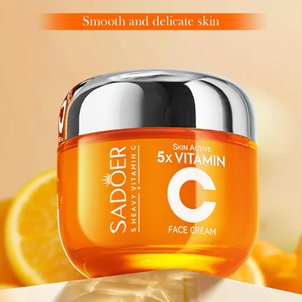 Vitamin C Face Wash Cleanser ,Vitamin-C Face Cream ,Tone Up Cream Moisturizer Hydrating Oil Control Skin Care 50G/100G
