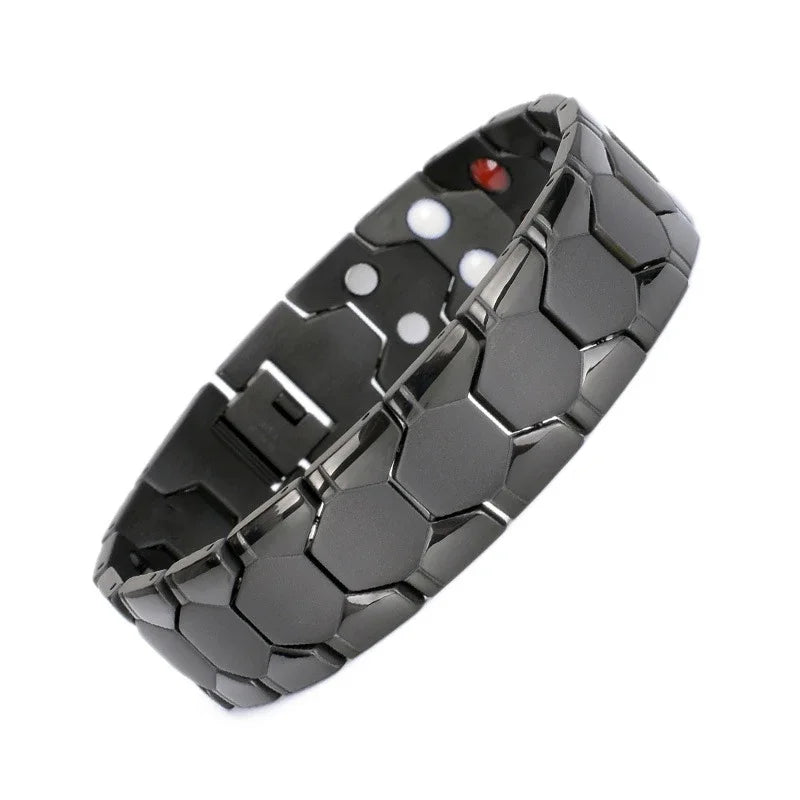 Men Braided Magnetic Bracelet Arthritis Health Energy Bracelet Male Gift Energy Therapy Magnets Bracelet for Men Wholesale