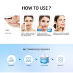 Hyaluronic Acid Gel Cream Hydrating Face Moisturizer For Hydrate&Smooth Extra-Dry Skin Nourishing Improve Dryness Facial Lotion