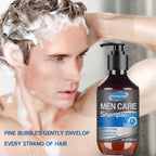 Men Hair Shampoo Hair Fall Control Boost Care Botanical Nourish Anti Dandruff Itch Relief Shampoo Treatment