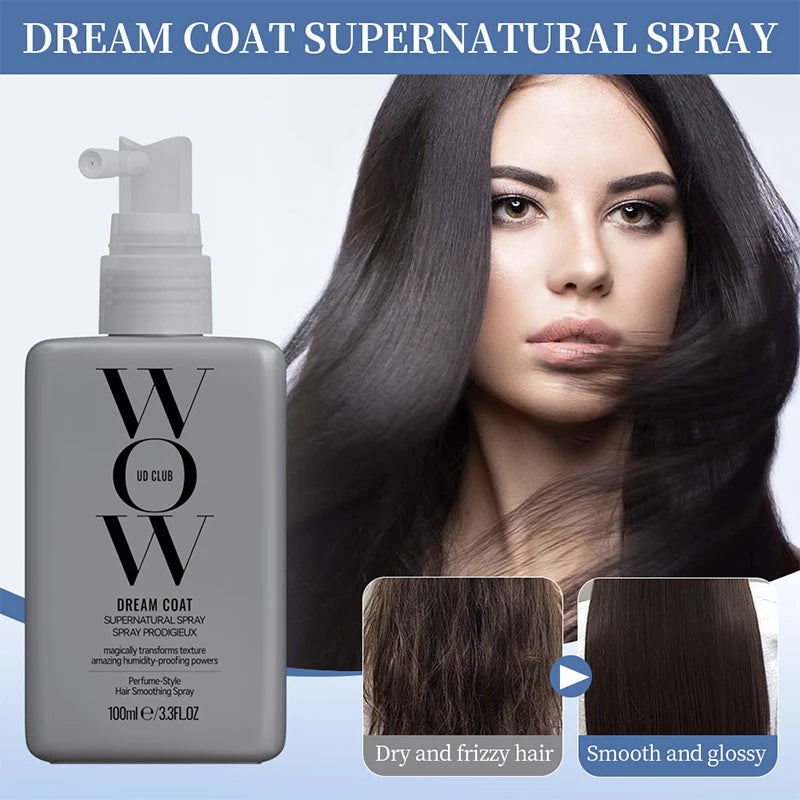 Super Soft Leave-In Conditioner Spray Hair Scalp Treatment Smoothing Straightening Shiny Repair Damaged Hair Care Hair Oil Spray
