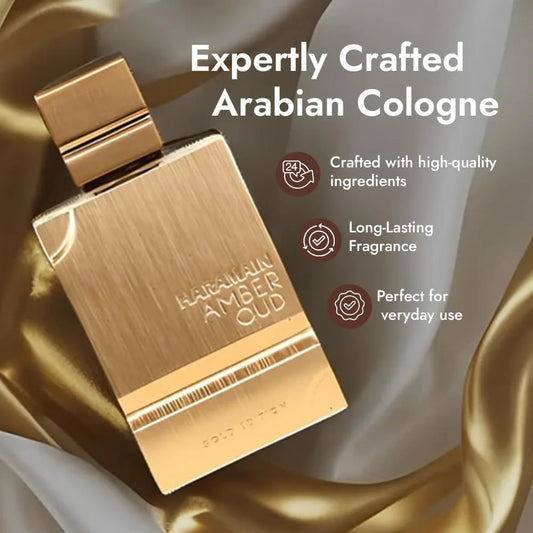 60ML Original Amber Oud Edition Eau De Parfum Unisex Arab Perfumes Spray Long-Lasting Sweet Refreshing Fragrance Excellent Gifts