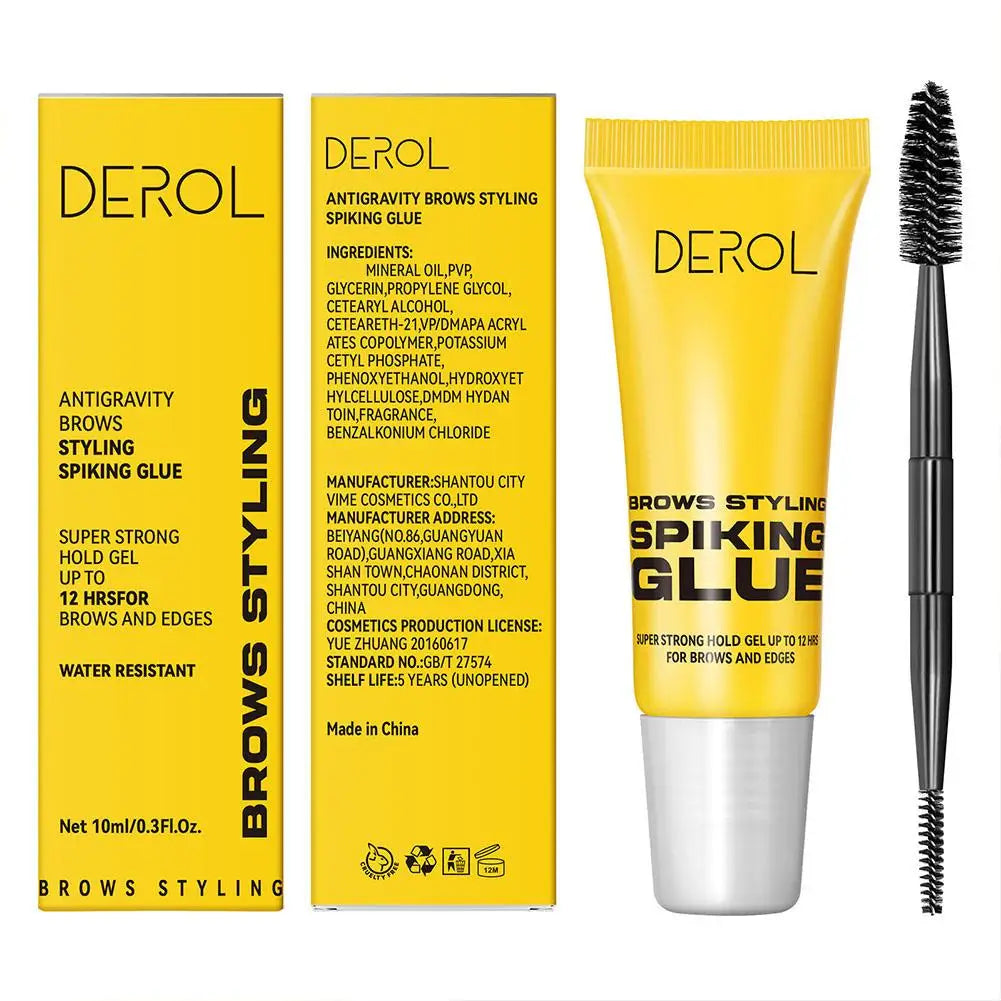 3D Eyebrow Styling Gel Waterproof Transparent Quick Dry Eyebrow Long-lasting Wax Set Brow Lifting Eyebrow Enhancers Makeup