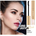 Mascara  Lengthening Nourish Eyelash Extension 4D Silk Fiber Curling Volume Lashes Thick  High Quality Makeup Waterproof