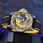 New Watches Mens Top Brand Luxury Automatic Mechanical Clock Casual Tourbillon Men Watch Sport Waterproof relogios masculino